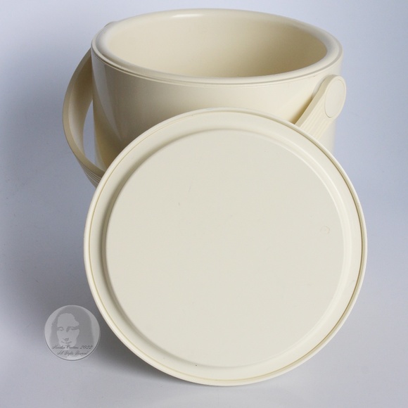 Vintage PPL Pedrini Ice Bucket Made in Italy Modern Home Decor Barware 1980s - Picture 11 of 13